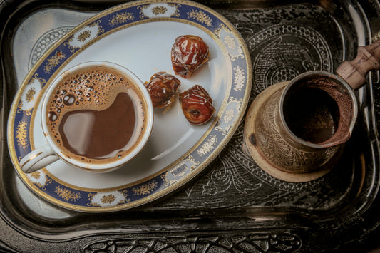 Making Turkish Coffee and Appreciating Demitasse Cups