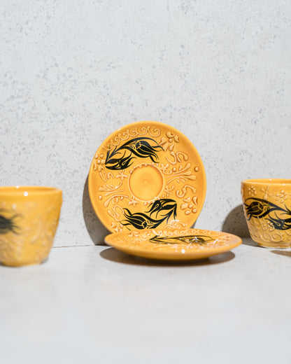 Yellow Tea Set