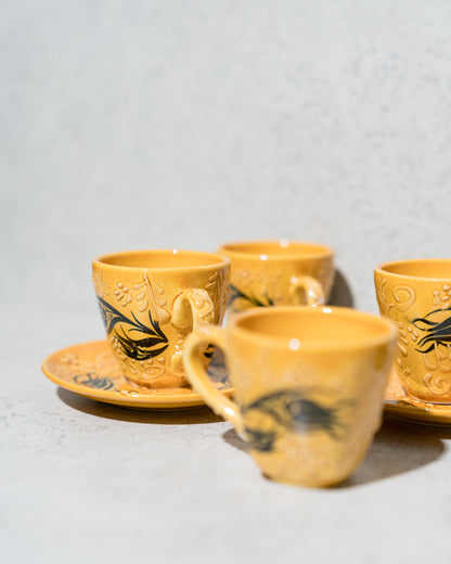 Yellow Tea Set