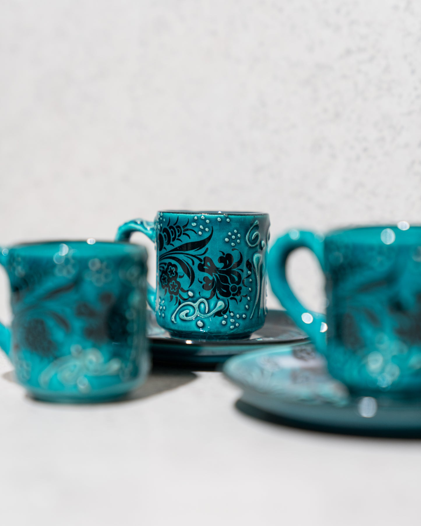 Turquoise Gem Tea Set