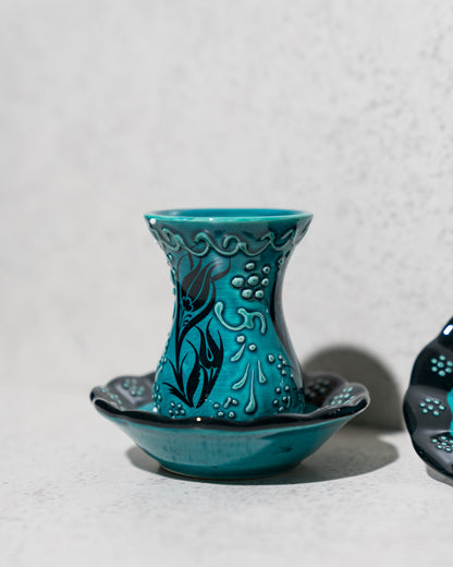 Turquoise Gem Tea Set