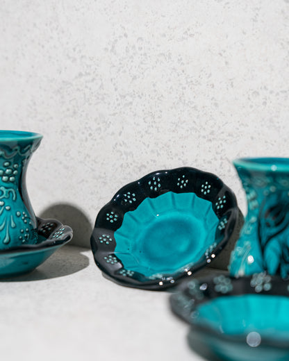 Turquoise Gem Tea Set