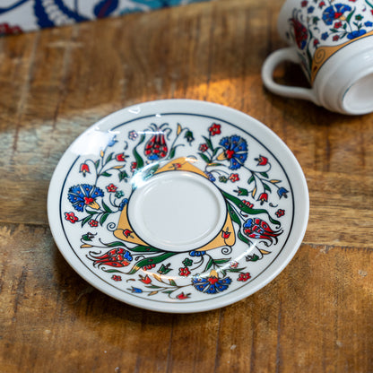 Traditional Floral Tea Set