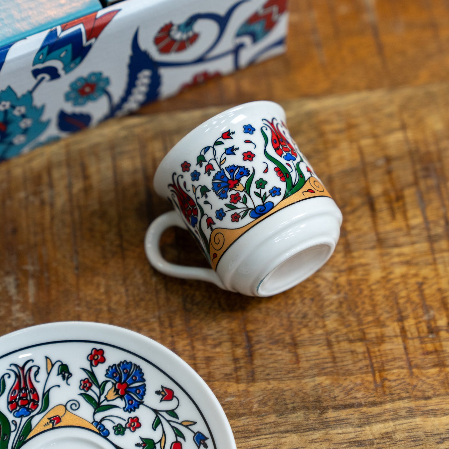 Traditional Floral Tea Set